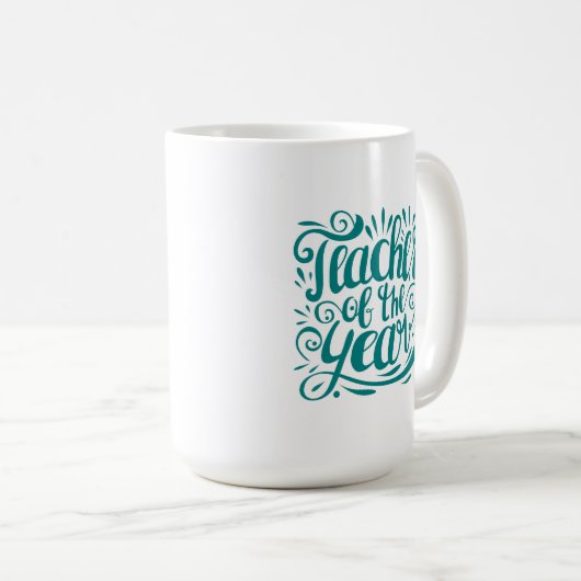 Lehrer des Jahres Kaffeetasse (VorderseiteRechts)