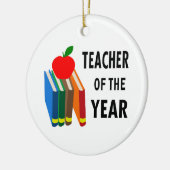 Lehrer des Jahres Keramikornament (Links)