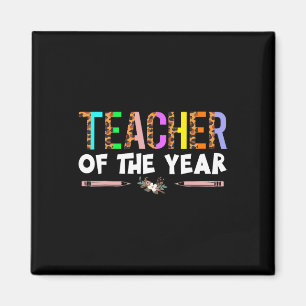 Lehrer des Jahres Party-Geschenk Lehrer Schätzung Magnet
