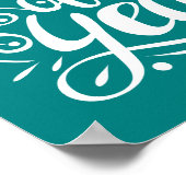 Lehrer des Jahres Poster (Ecke)