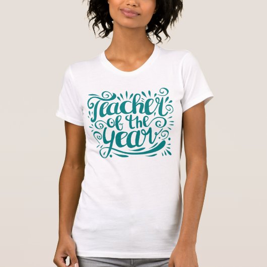 Lehrer des Jahres T-Shirt (Vorderseite)