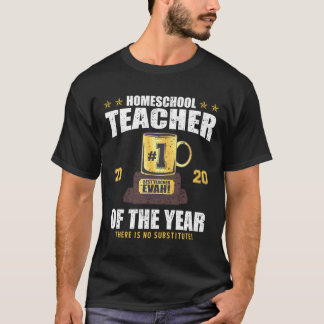 Lehrer des Jahres Zuhause-Schullehrer 2020 T-Shirt