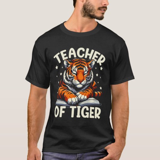 Lehrer des Tigers T - Shirt - Ihre wilde Seite ein (Vorderseite)