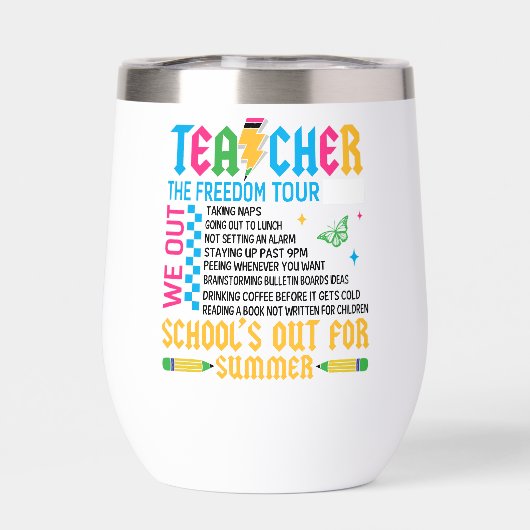 LEHRER Die Freiheitsreise Funny End of Year Lehrer (Rückseite)