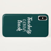 Lehrer, die gehen zu unterrichten Case-Mate iPhone hülle (Rückseite (Horizontal))