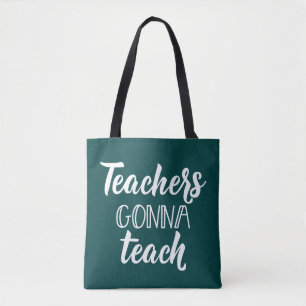 Lehrer, die gehen zu unterrichten tasche