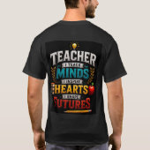 🍎Lehrer, die junge Köpfe formen 📚 T-Shirt (Rückseite)