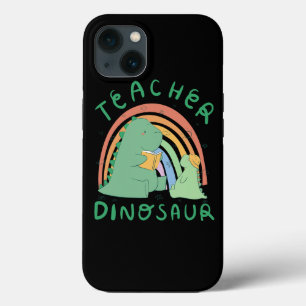Lehrer Dinosaur Positiver Regenbogenlehrer Niedlic Case-Mate iPhone Hülle
