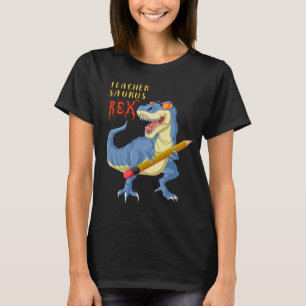 Lehrer-Dinosaurier-Trex T-Shirt