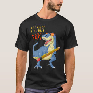 Lehrer-Dinosaurier-Trex T-Shirt