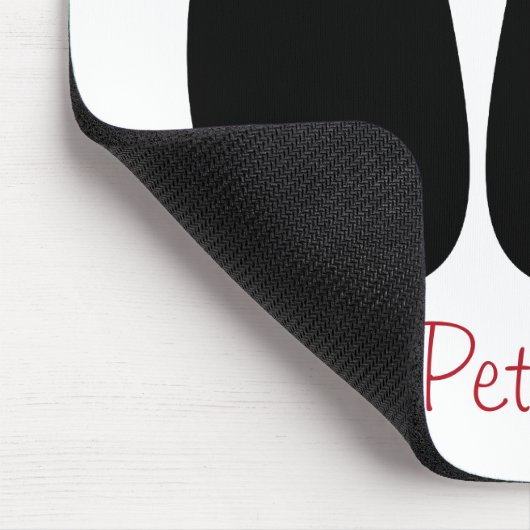 Lehrer drehen Reinfälle mit roten Äpfeln u. Pom Mousepad (Ecke)