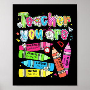 Lehrer Du Bist Speziell Lieb Stark Bleistift Chris Poster