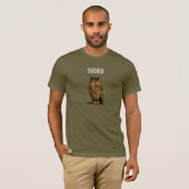 Lehrer, Eagle-Uhu-T - Shirt (Vorne ganz)
