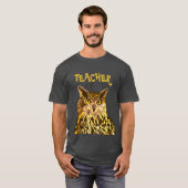 Lehrer, Eagle-Uhu-T - Shirt (Vorne ganz)