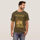 Lehrer, Eagle-Uhu-T - Shirt (Vorne ganz)