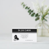 Lehrer-einzigartige Visitenkarte (Stehend Vorderseite)