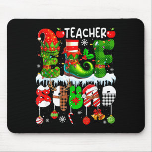 Lehrer-Elfen-Trupp Weihnachten Bunter Elf-Hut Scut Mousepad