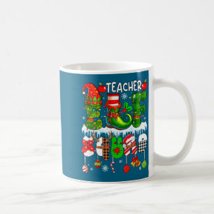 Lehrer-Elfen-Trupp Weihnachten Bunter Elfenhut Scu Kaffeetasse