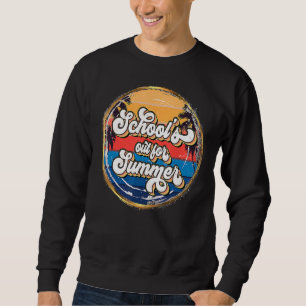 Lehrer Ende des Jahres Schule für Sommer im letzte Sweatshirt