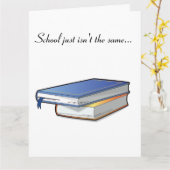 Lehrer erhalten bald eine große Karte aus der Klas (Gelbe Blume)