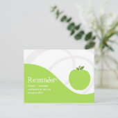 Lehrer-Erinnerungs-Postkarte Postkarte (Stehend Vorderseite)