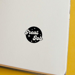 Lehrer ermutigen zu einem guten Job zurück in die  Gummistempel