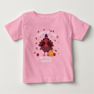 Lehrer Erntedank dankbar für meine kleine Türke Baby T-shirt