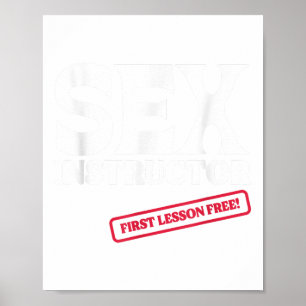 Lehrer Erste Lektion kostenlos! Junggeselinnen-Abs Poster