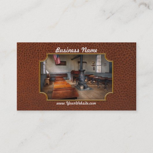 Lehrer - erster Tag der Schule (Vorderseite)