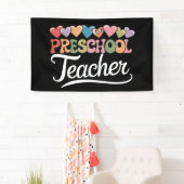 Lehrer erster Tag zurück zur Schule Banner (Insitu)