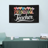 Lehrer erster Tag zurück zur Schule Banner (Messeveranstaltung)