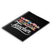 Lehrer erster Tag zurück zur Schule Notizblock (Linke Seite)