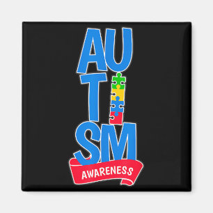 Lehrer Faultier Autismus-Bewusstsein-Shirts Frauen Magnet