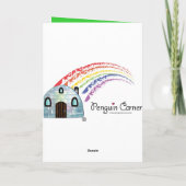 Lehrer-Feiertags-Karte Feiertagskarte (Rückseite)