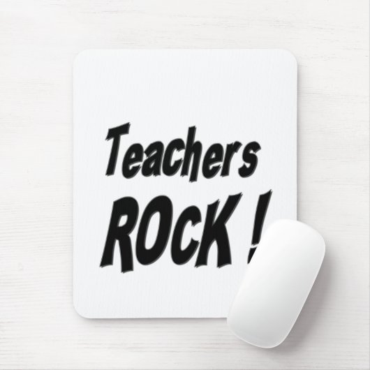 Lehrer-Felsen! Mousepad (Mit Mouse)