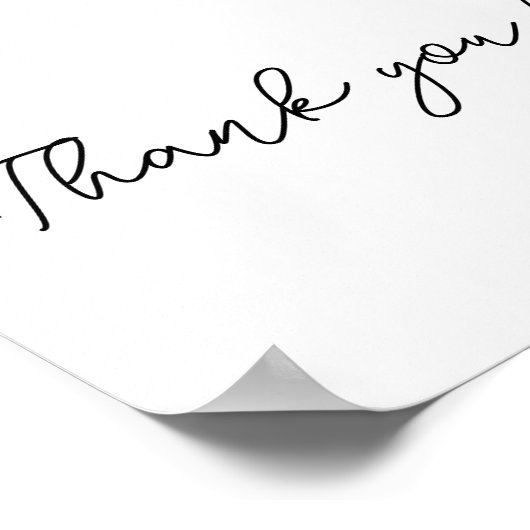 Lehrer Fingerabdruck Hand gezogen Baum "helfen uns Poster (Ecke)