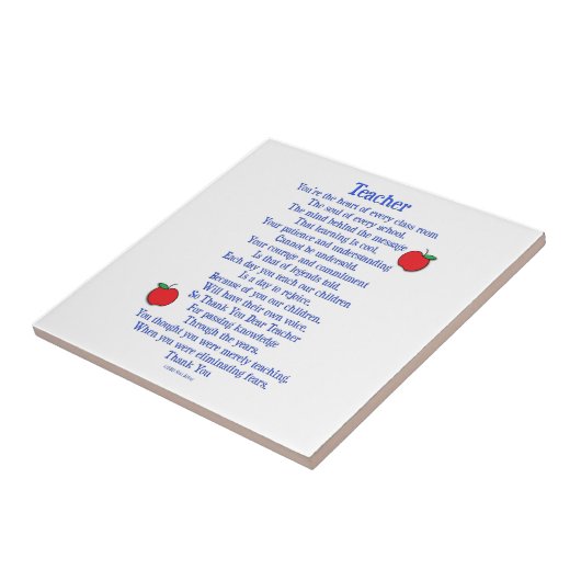 Lehrer Fliese (Seite)