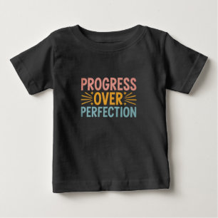 Lehrer Fortschritt statt Perfektion Zurück zur Sch Baby T-shirt