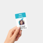 Lehrer Foto Appellationsschule oder Studentenpass Ausweis (Handheld)