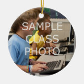 Lehrer Foto Jahr Ornament (Vorne)