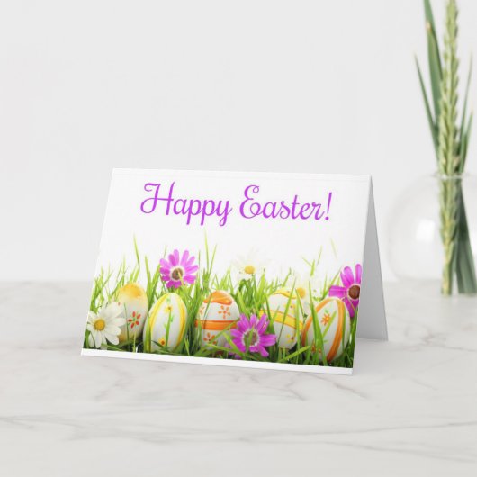 ***LEHRER*** FROHE OSTERN KARTE (Vorderseite)