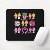Lehrer Frohen Valentinstag Kokette Bleistift Kaffe Mousepad (Mit Mouse)