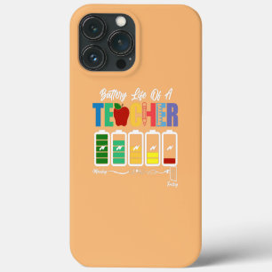 Lehrer Froher Erster Schultag Batterielebensdauer Case-Mate iPhone Hülle