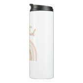 Lehrer Fuel Boho Rainbow Lehrer Wertschätzung Thermosbecher (Nach rechts gedreht)