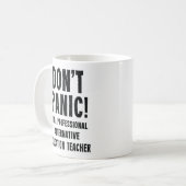 Lehrer für alternative Bildung Kaffeetasse (Vorderseite Links)