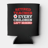 Lehrer für Altersversorgung jedes Kind, das hinter Dosenkühler (Vorderseite)