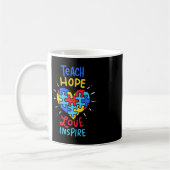 Lehrer für Autismus Kaffeetasse (Links)