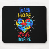 Lehrer für Autismus Mousepad (Vorne)