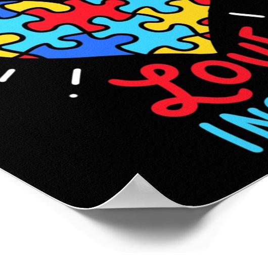 Lehrer für Autismus Poster (Ecke)