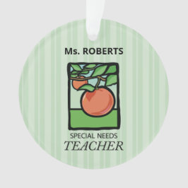 Lehrer für besondere Bedürfnisse Danke, Apple Ornament